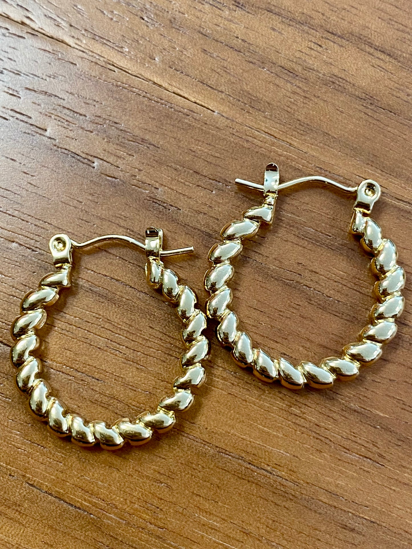 Croissant Earrings | Stainless Steel 18K Gold Plated