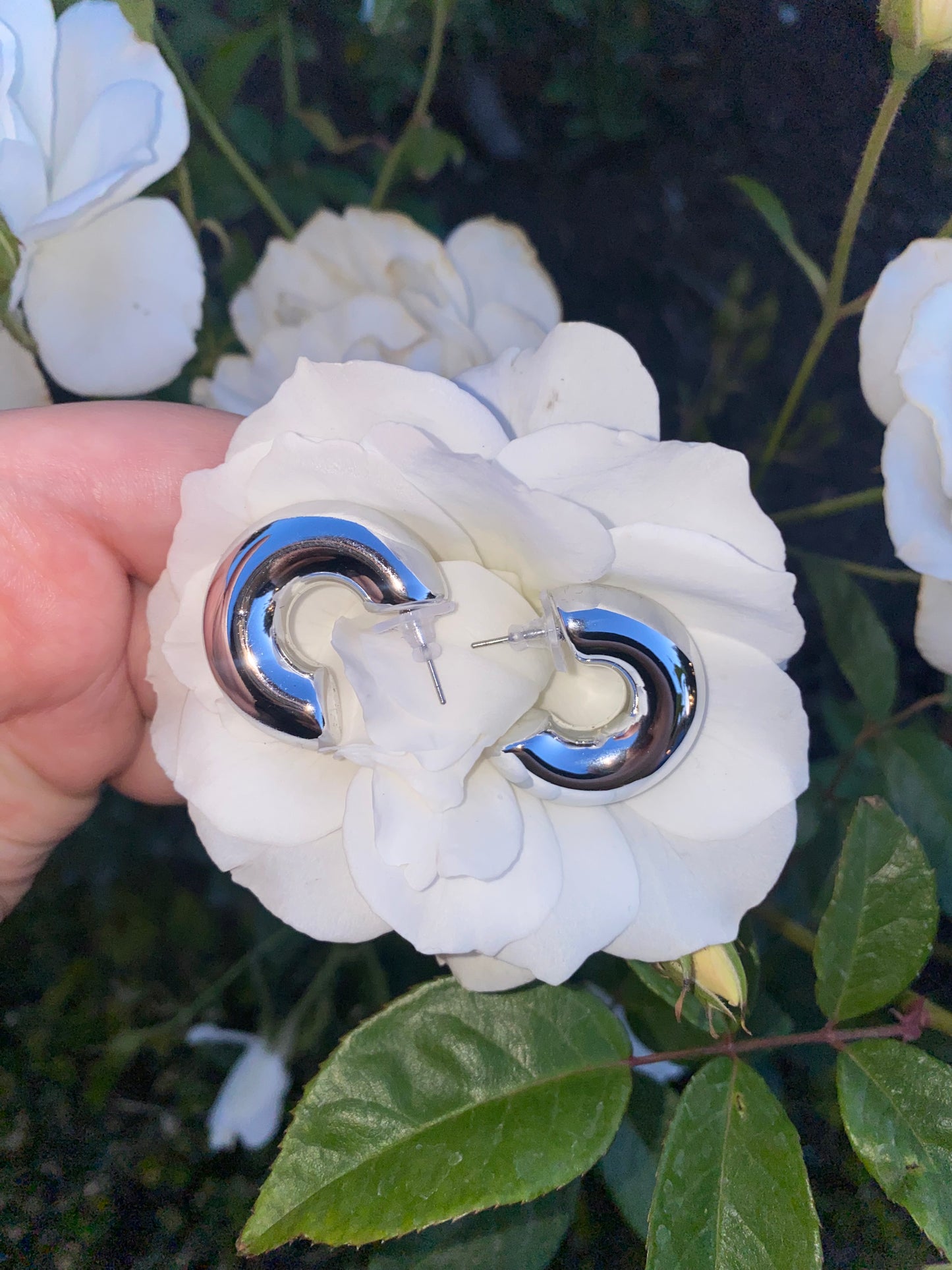 Moonlight Hoop Earrings